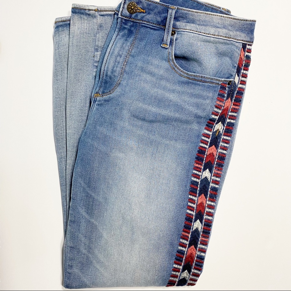 DRIFTWOOD Jackie embroidered jeans size 31